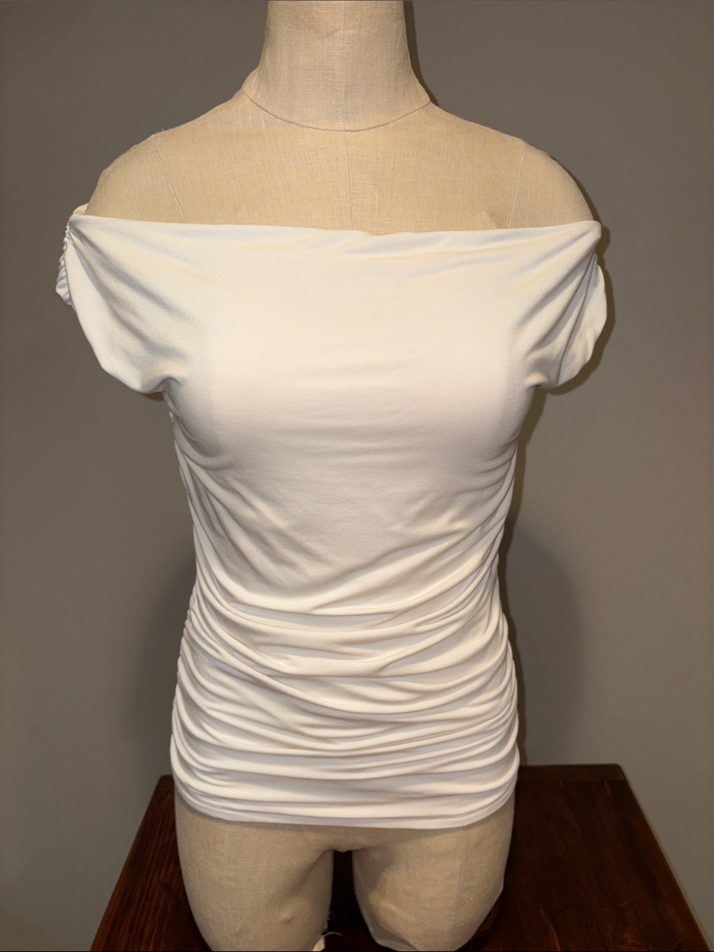 LOFT Ruched Off the Shoulder Top Size XS